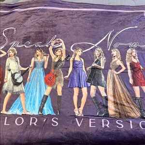Taylor Swift TV Speak Now Blanket